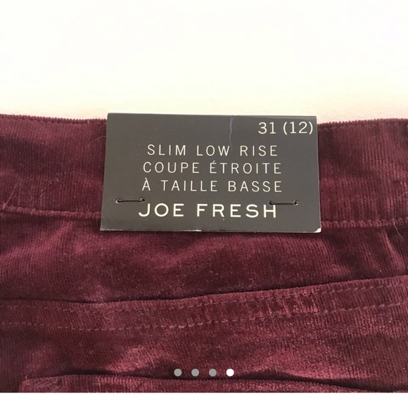 Joe Fresh Velveteen Pants - Picture 4 of 4